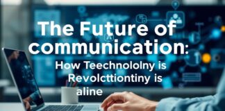 Die Zukunft der Kommunikation: Wie Technologie unseren Arbeitsalltag revolutioniert The Future of Communication: How Technology is Revolutionizing Our Workday