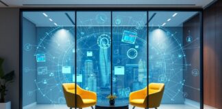 Die Zukunft der Raumteiler: Technologische Innovationen und smarte Lösungen The future of room dividers: Technological innovations and smart solutions