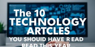 Die 10 Technologie-Artikel, die Sie dieses Jahr gelesen haben sollten The 10 Technology Articles You Should Have Read This Year