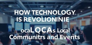 Wie Technologie lokale Gemeinschaften und Veranstaltungen revolutioniert How Technology is Revolutionizing Local Communities and Events
