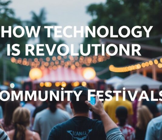 Wie Technologie lokale Gemeinschaftsfeste revolutioniert How Technology is Revolutionizing Local Community Festivals